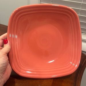 Fiesta flamingo square plate